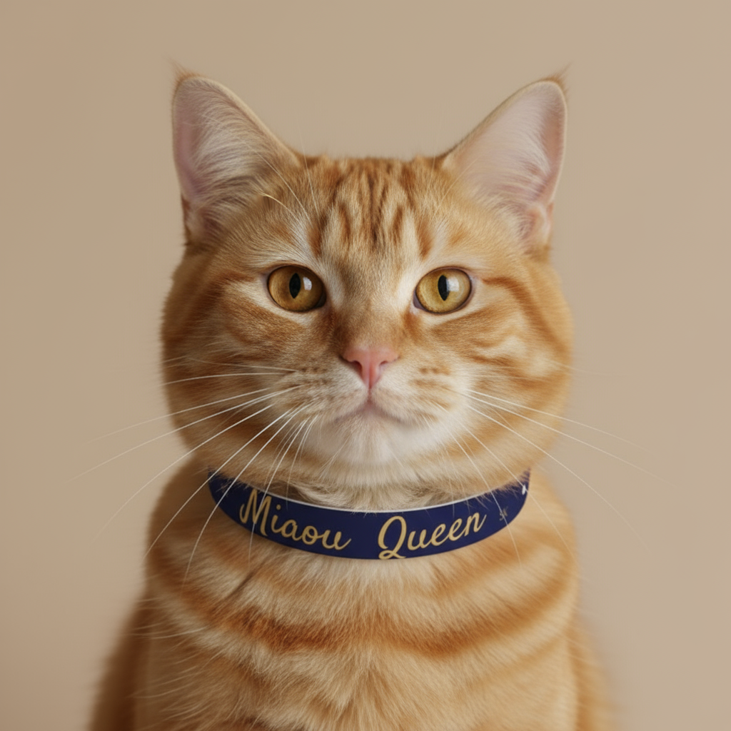 Colliers pour chattes -Miaou Queen- Premium Snoukinou