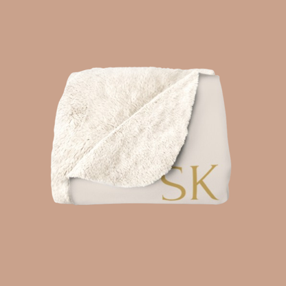 Plaid Ivoire Sherpa -Snoukinou-" Alors c'est  comme ça l'amour ?"