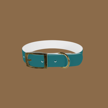 Collier pour chat-Miaou King- Bleu Cyan chic Premium Snoukinou